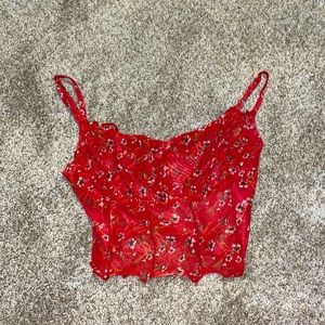 Shein corset tops crop top